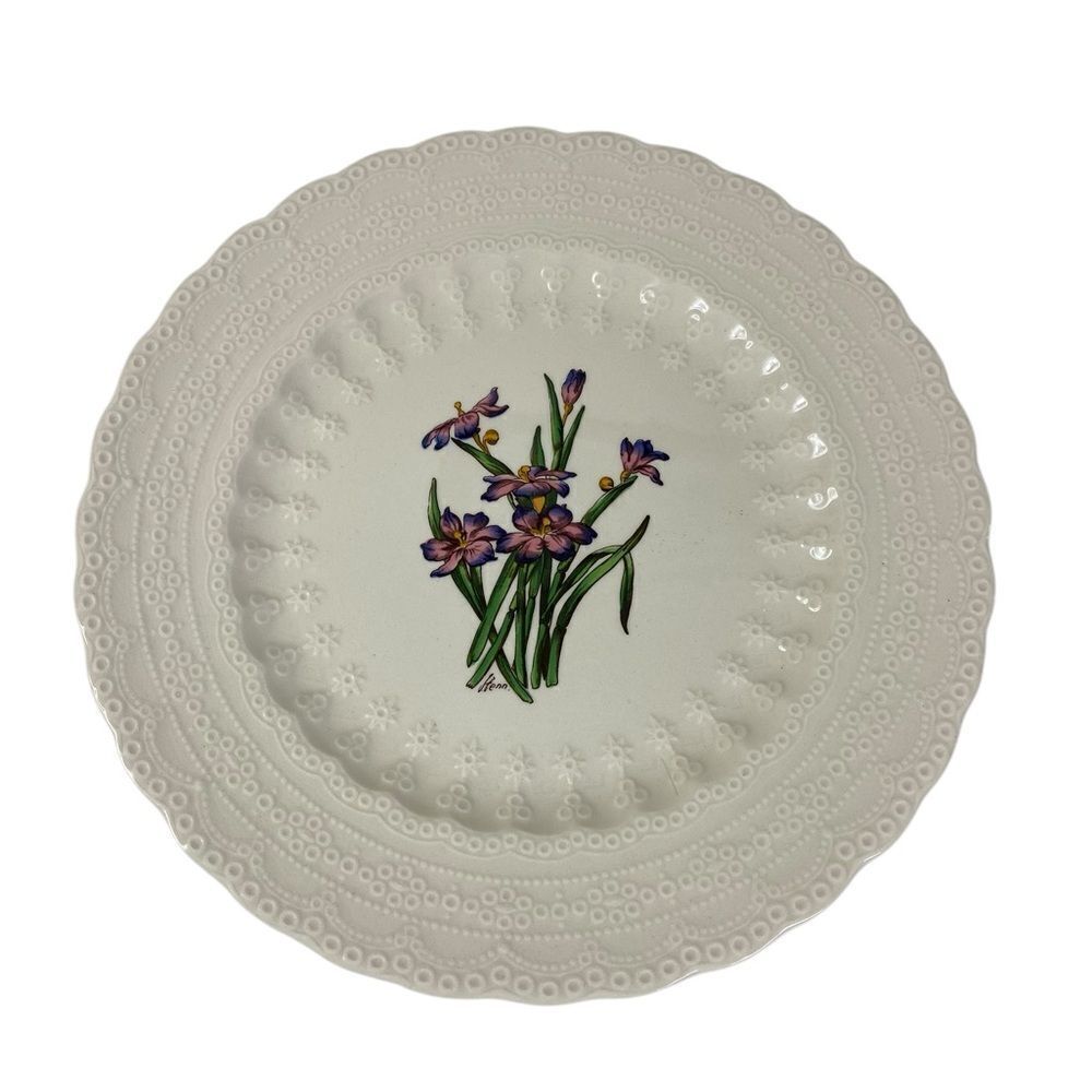SPODE England BERMUDA FLOWERS S 1312 Made for WM Bluck & Co BERMUDIANA